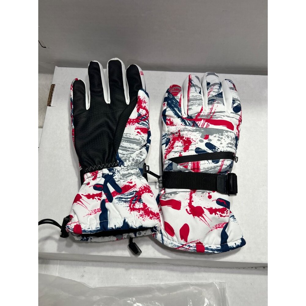 Chamlinr Ski & Snowboarding Gloves Red L